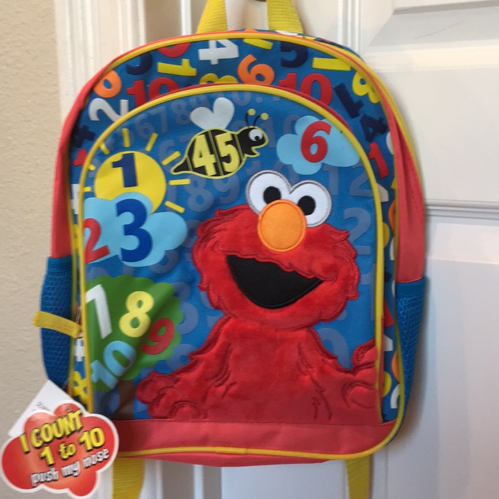 Sesame Street Elmo Backpack
